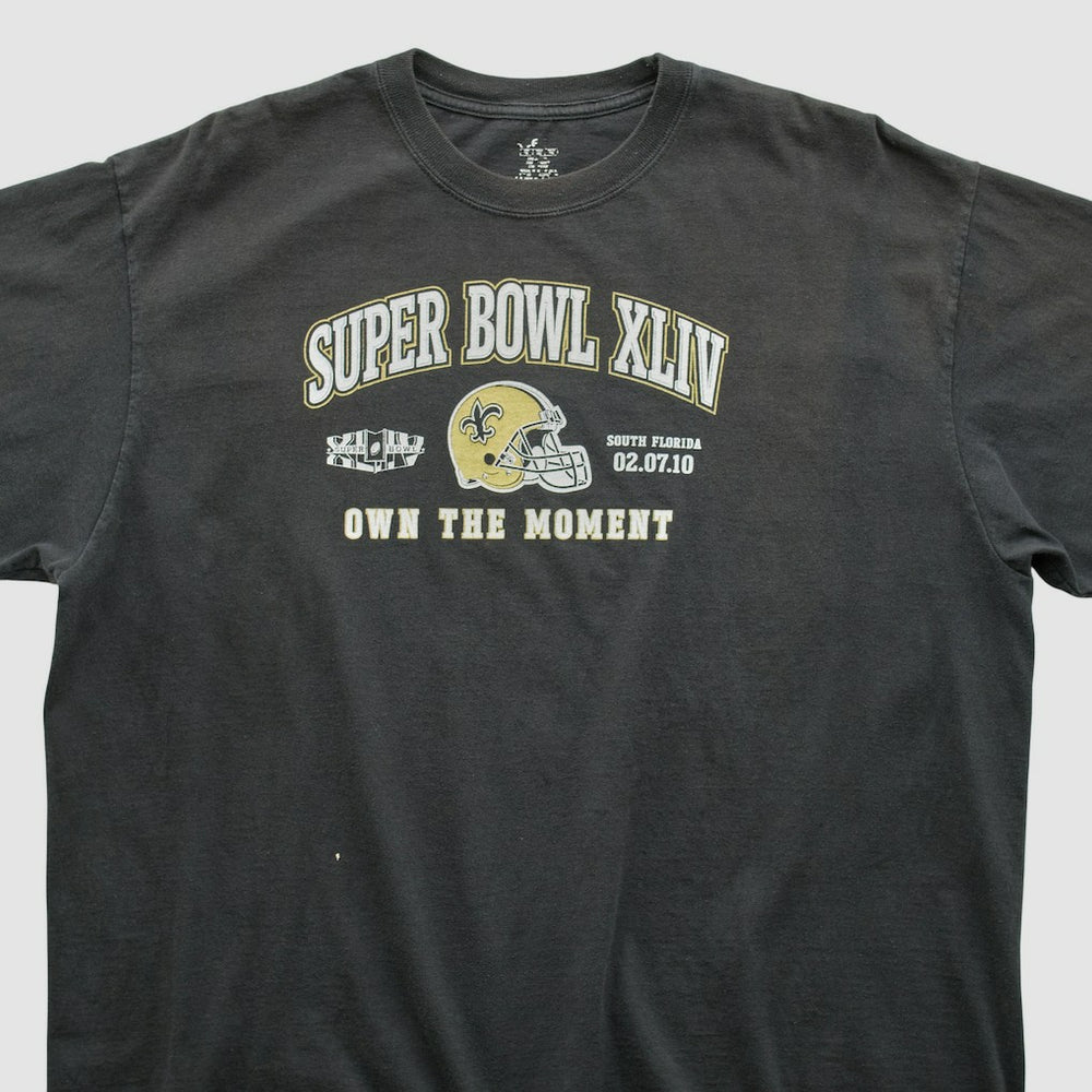 New Orleans Saints 2010 T-shirt - Black T-shirts