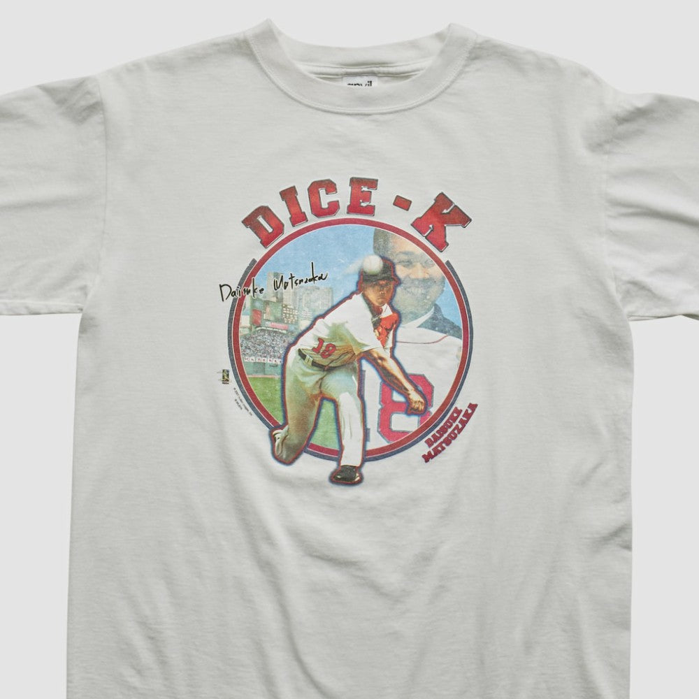 Daisuke Matsuzaka Anvil 2007 T-shirt - White - Vintage T-shirts