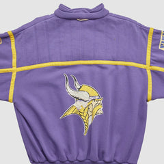 Minnesota Vikings 90s 1/4 Zip Sweatshirt - Purple Sweatshirts
