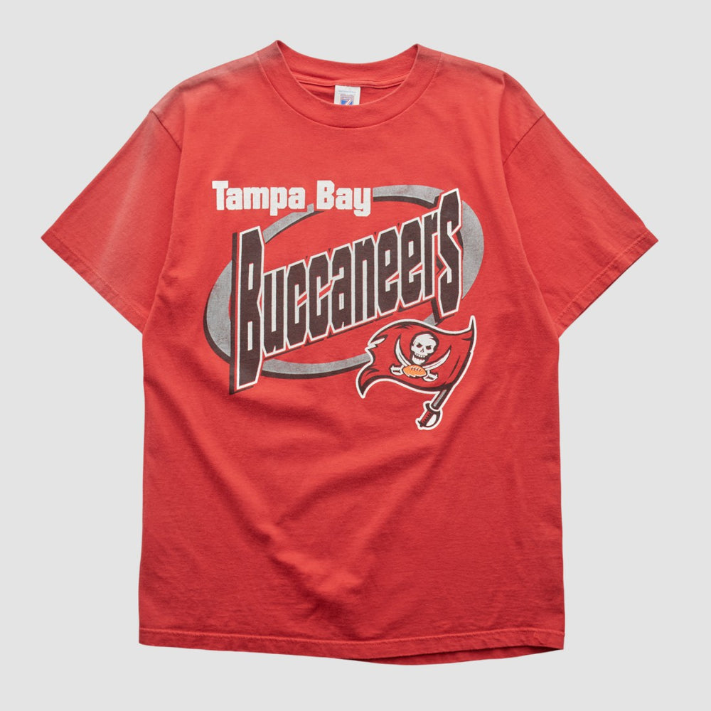 Tampa Bay Buccaneers Logo 7 T-shirt - Red T-shirts