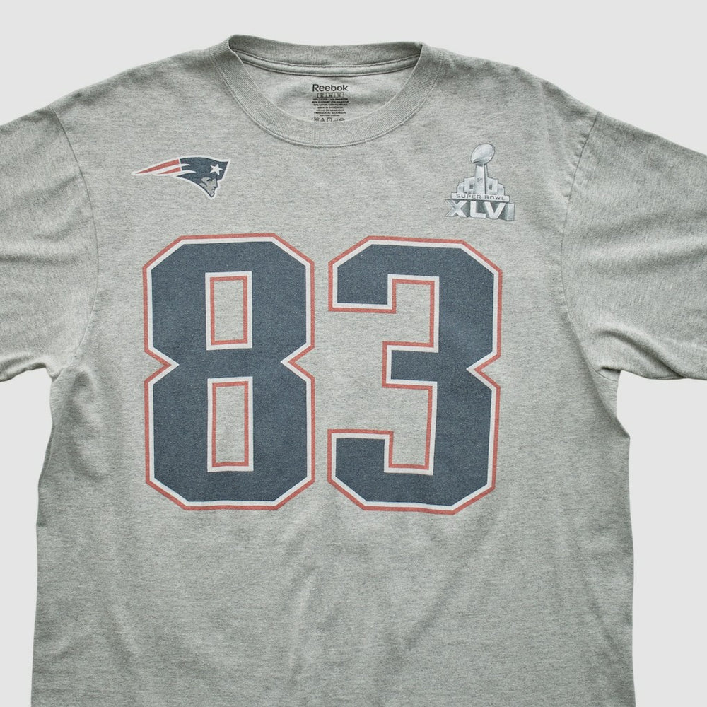 New England Patriots Reebok 2012 T-shirt - Heather Gray T-shirts