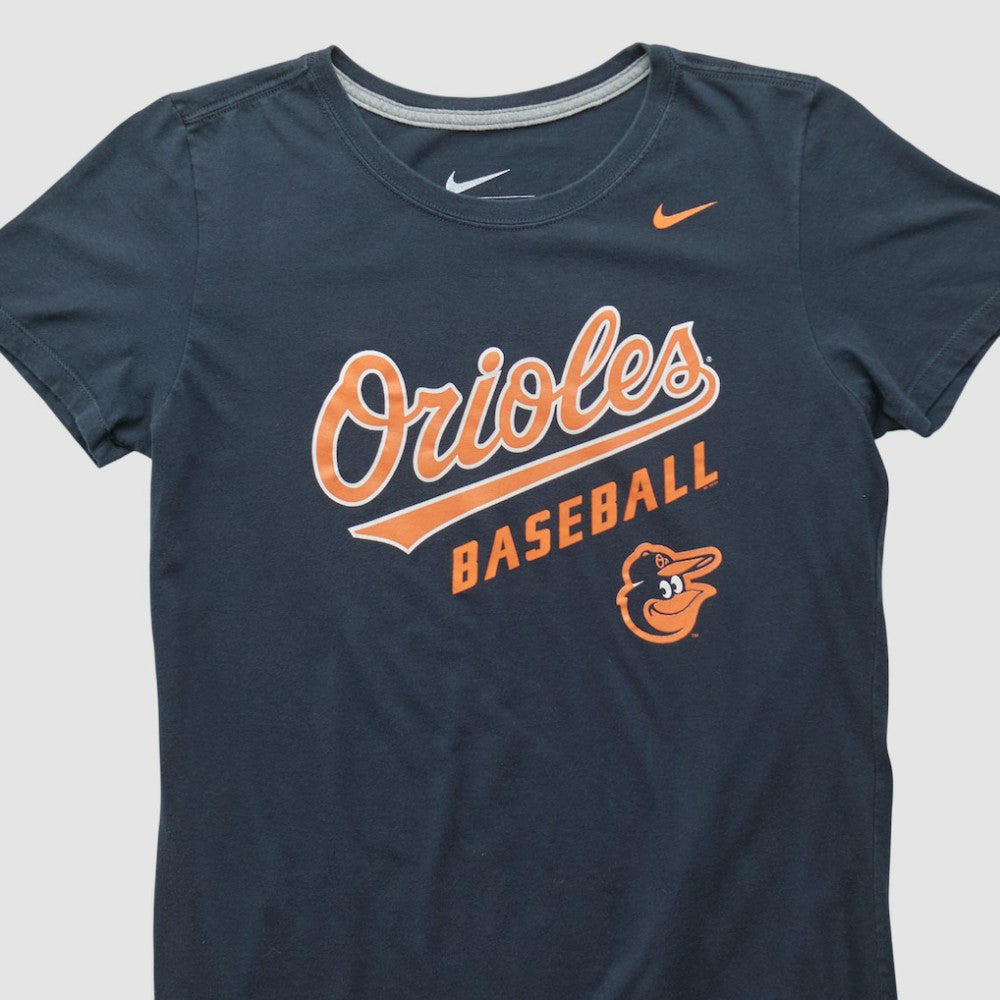 Baltimore Orioles Nike 2010s T-shirt - Black - Vintage T-shirts