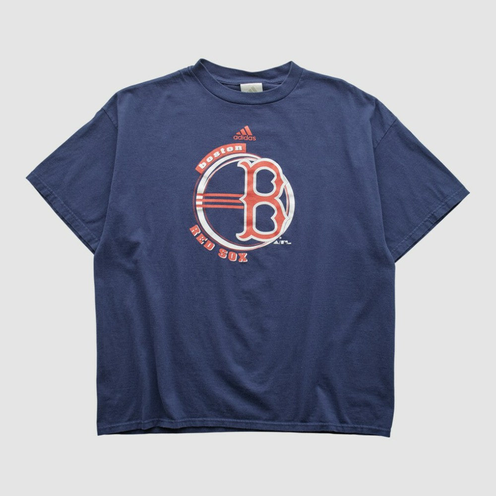 Boston Red Sox Adidas 2006 T-shirt - Navy - Vintage T-shirts