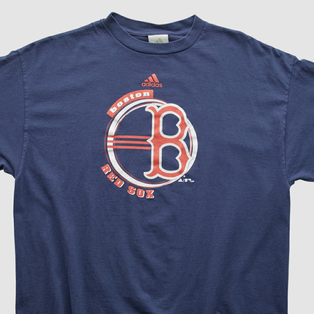 Boston Red Sox Adidas 2006 T-shirt - Navy - Vintage T-shirts