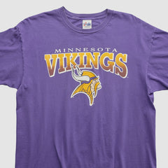 Minnesota Vikings Majestic 2000s T-shirt - Purple T-shirts