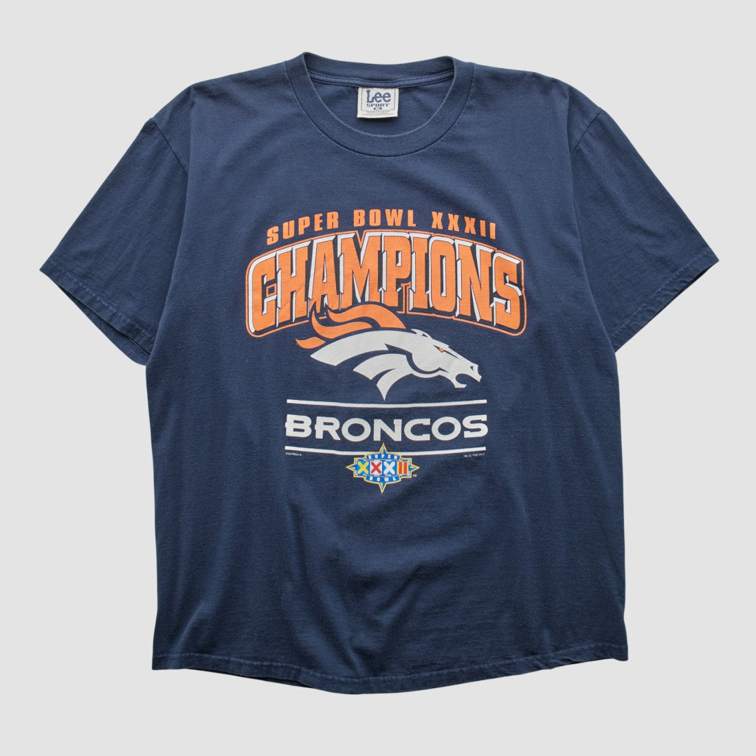 Denver Broncos Lee Sport 1998 T-shirt - Navy T-shirts