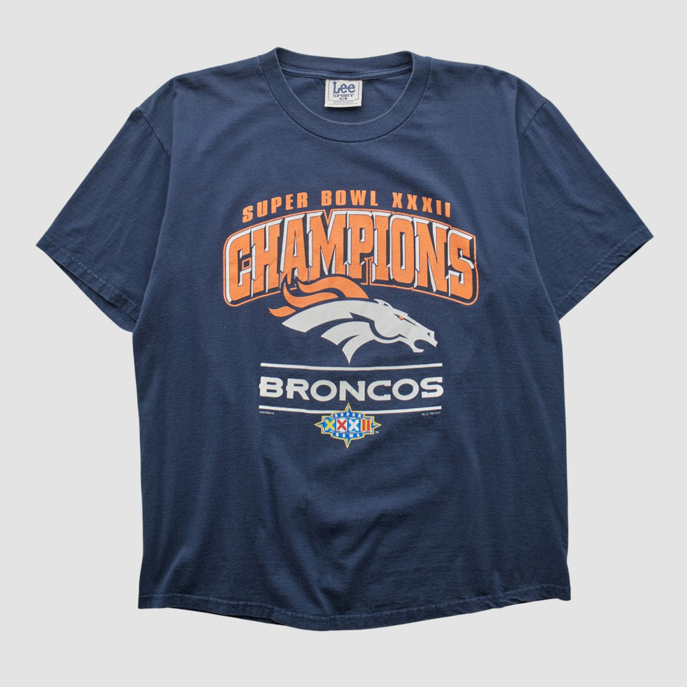 Denver Broncos Lee Sport 1998 T-shirt - Navy T-shirts