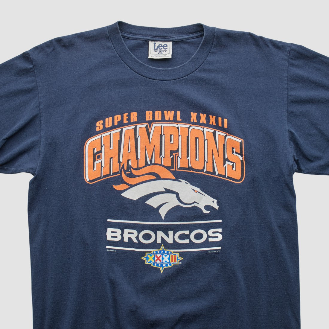Denver Broncos Lee Sport 1998 T-shirt - Navy T-shirts