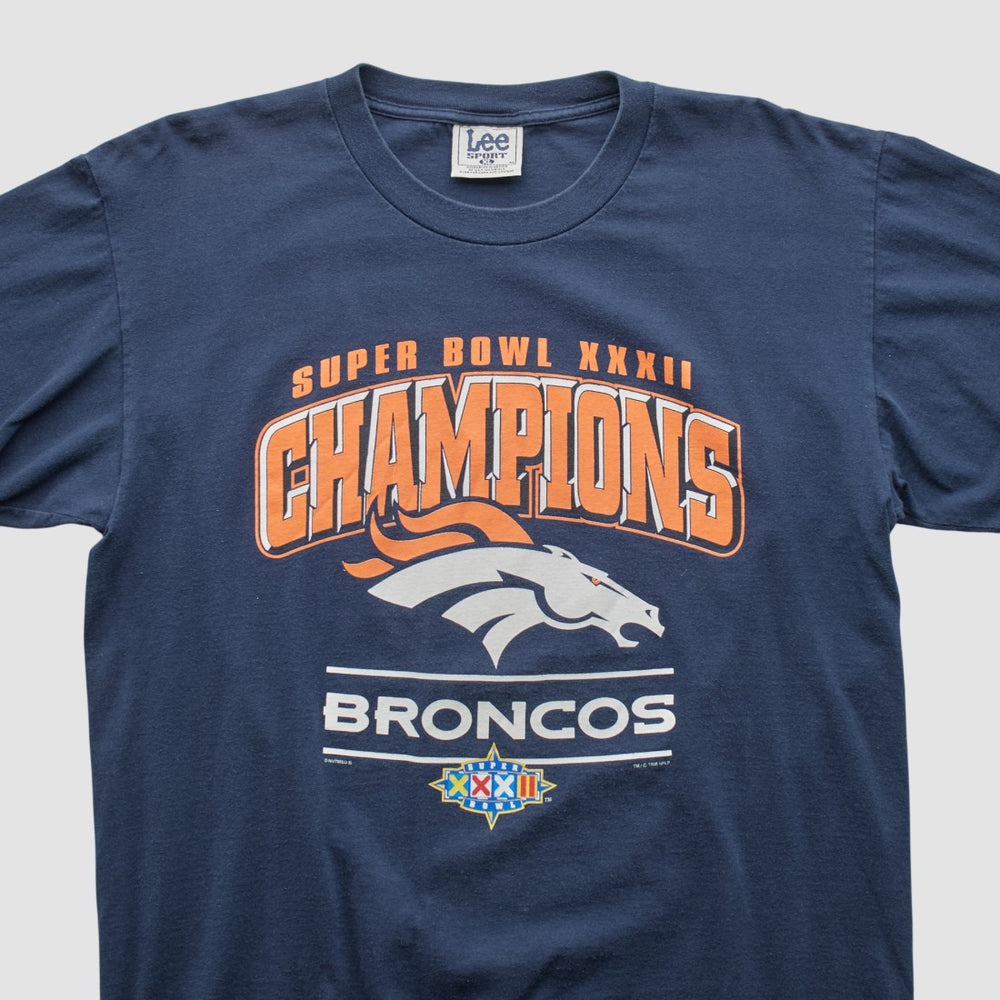 Denver Broncos Lee Sport 1998 T-shirt - Navy T-shirts