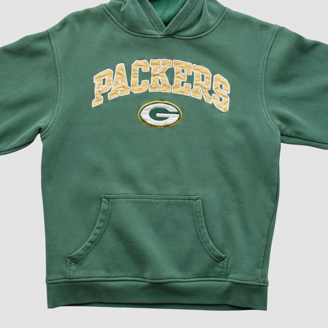 Green Bay Packers NFL 2000s Hooded Pullover Sweatshirt - Green Pullover