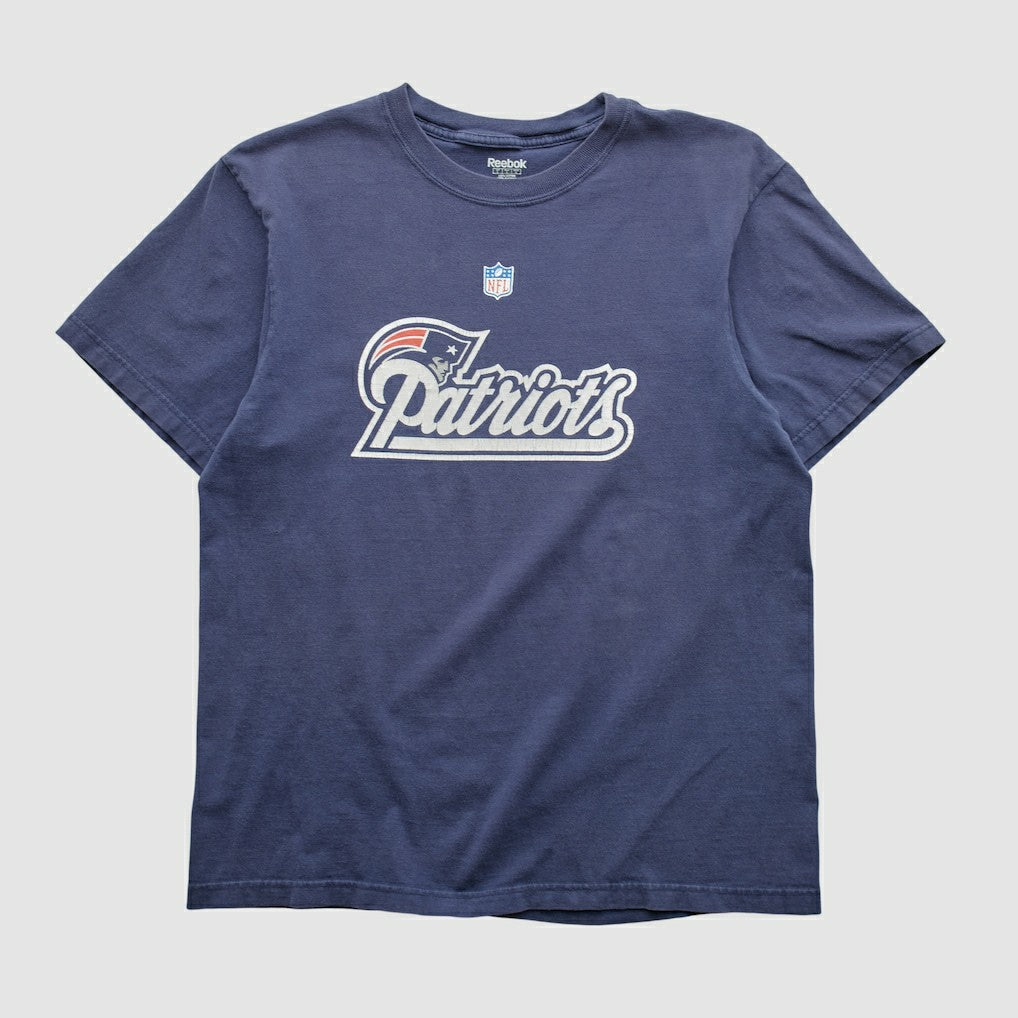 New England Patriots Reebok 2000s T-shirt - Navy T-shirts
