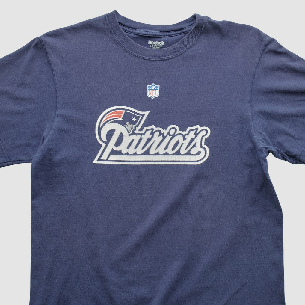 New England Patriots Reebok 2000s T-shirt - Navy T-shirts