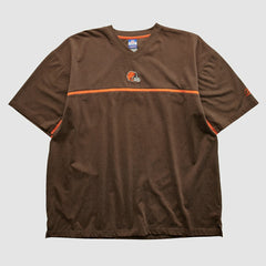 Cleveland Browns Reebok 2000s T-shirt - Brown T-shirts