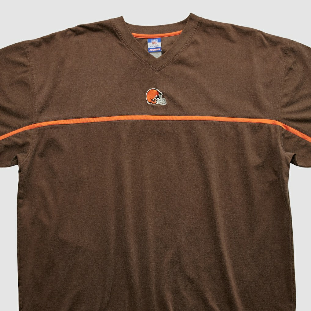 Cleveland Browns Reebok 2000s T-shirt - Brown T-shirts
