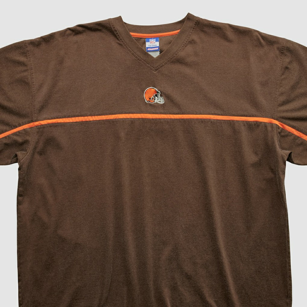 Cleveland Browns Reebok 2000s T-shirt - Brown T-shirts