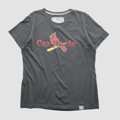 St. Louis Cardinals Nike 2000s T-shirt - Charcoal - XVintage T-shirts