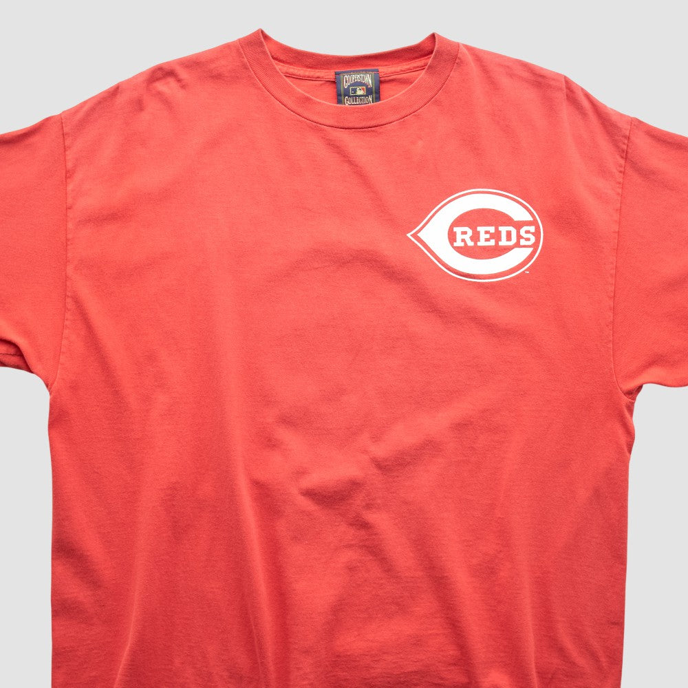 Cincinnati Reds Cooperstown Collection 2000s T-shirt - Red - Vintage T-shirts