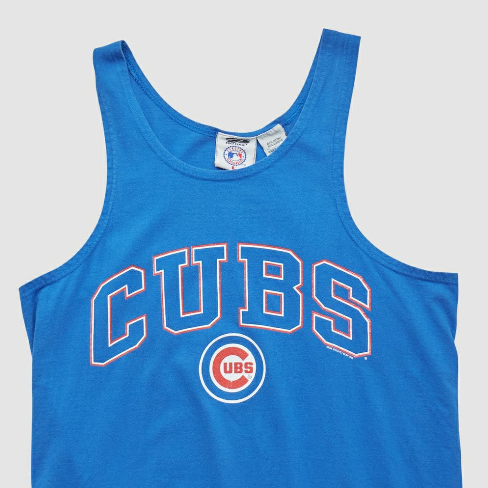Chicago Cubs Pro Player 2000s Tank - Blue - Vintage Tanks