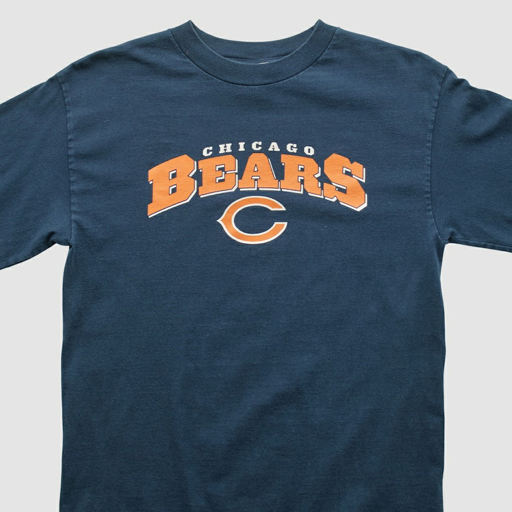 Chicago Bears NFL 2000s Long Sleeve T-shirt - Navy T-shirts