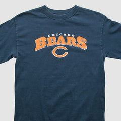 Chicago Bears NFL 2000s Long Sleeve T-shirt - Navy T-shirts