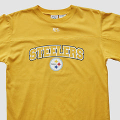 Pittsburgh Steelers NFL 2000s Long Sleeve T-shirt - Yellow T-shirts