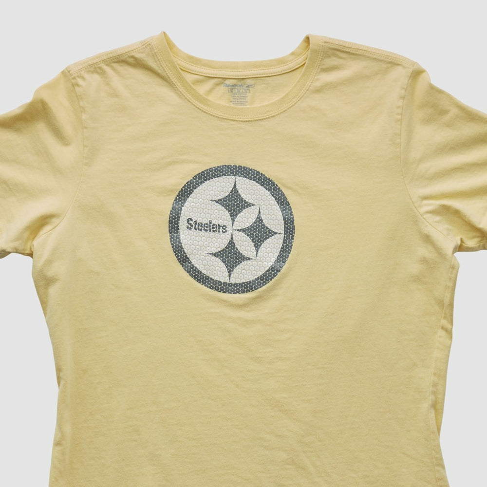 Pittsburgh Steelers Reebok 2000s T-shirt - Yellow T-shirts