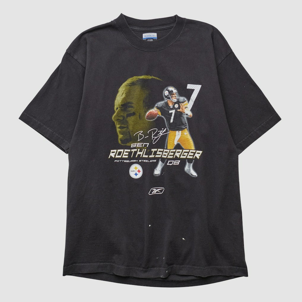 Pittsburgh Steelers Reebok 2008 T-shirt - Charcoal T-shirts