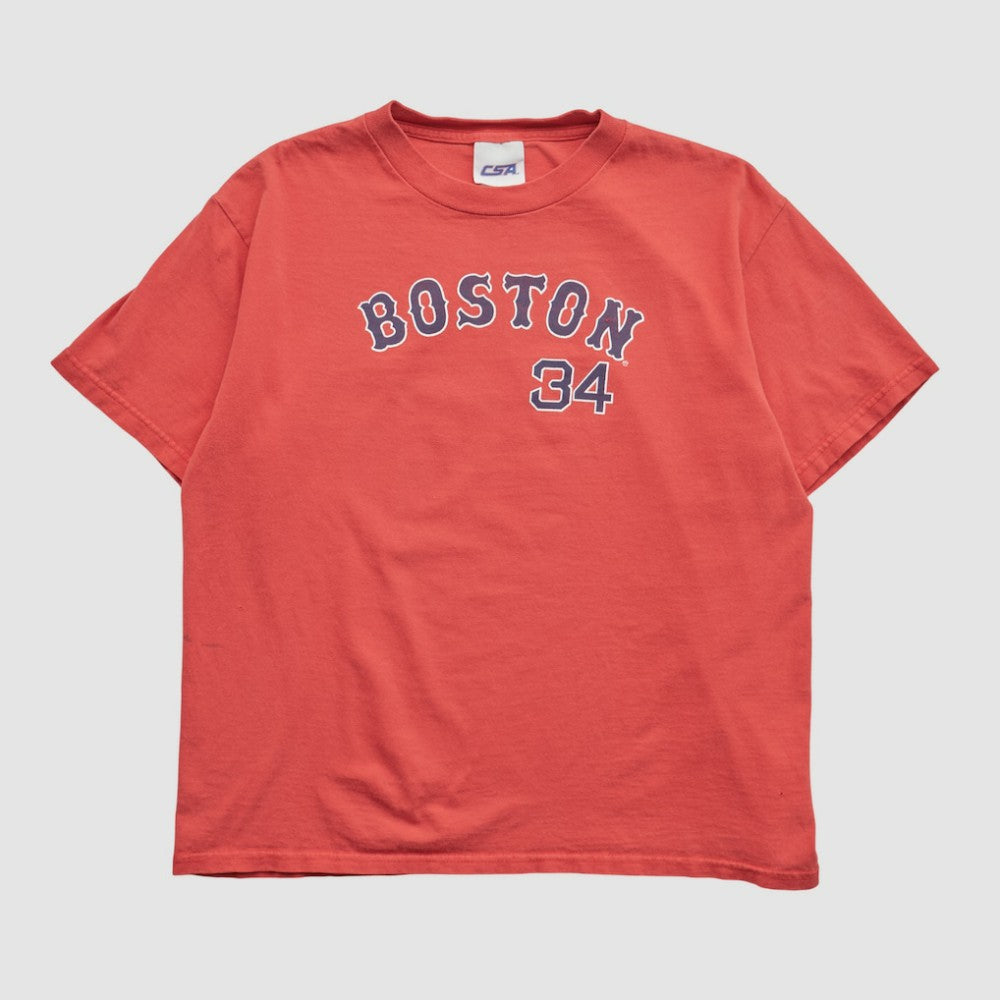 Boston Red Sox CSA 2000s T-shirt - Red - XVintage T-shirts