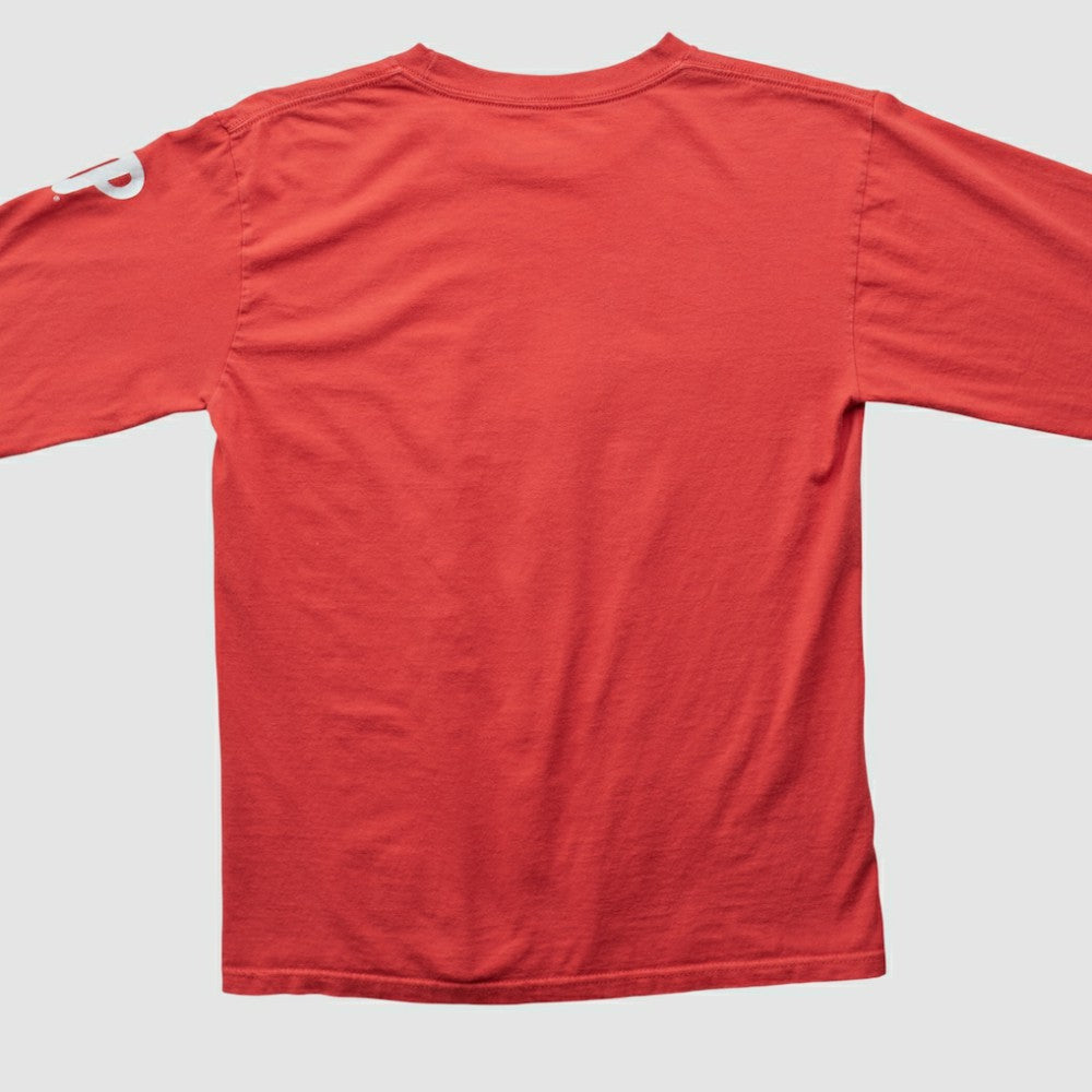 Philadelphia Phillies Nike 2000s Long Sleeve T-shirt - Red - Vintage T-shirts