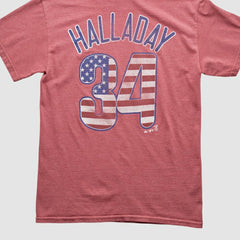 Philadelphia Phillies Majestic 2000s T-shirt - Red - Vintage T-shirts