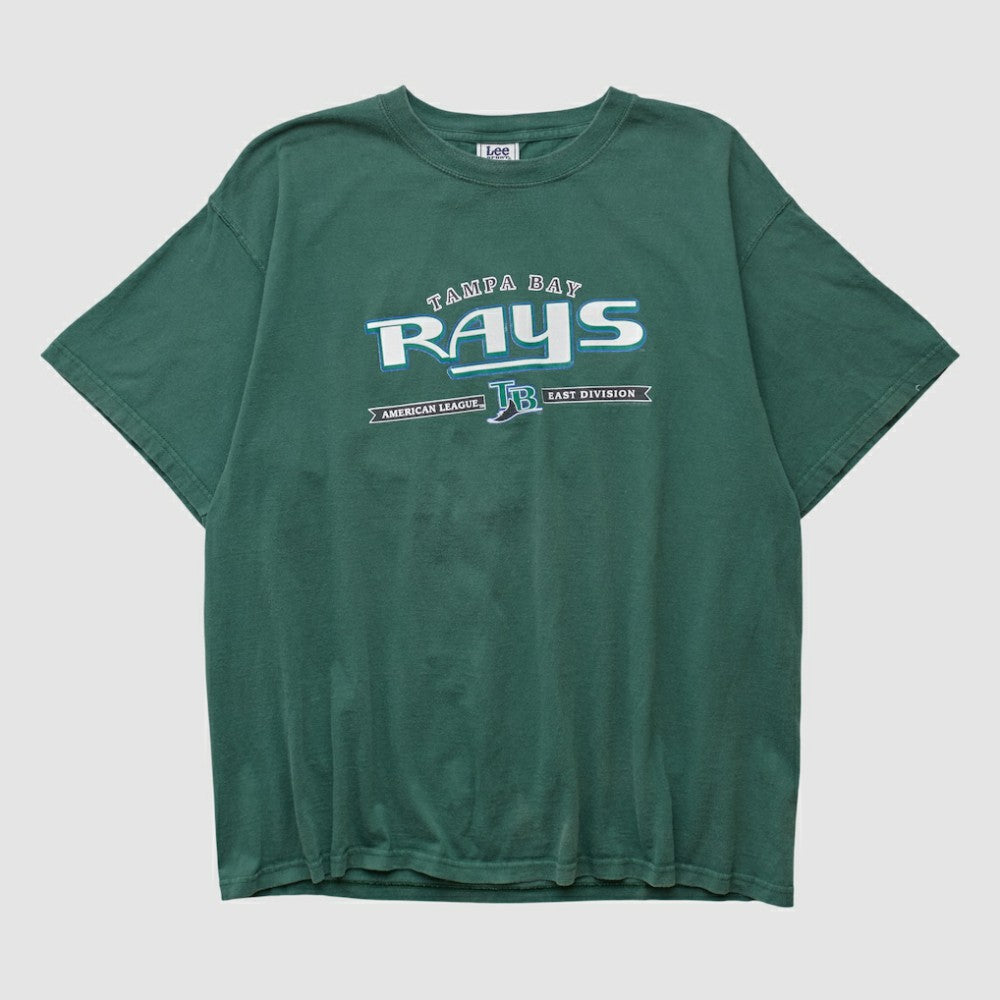 Tampa Bay Rays Lee Sport T-shirt - Green - Vintage T-shirts