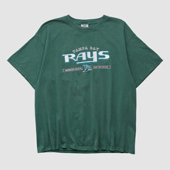 Tampa Bay Rays Lee Sport T-shirt - Green - Vintage T-shirts
