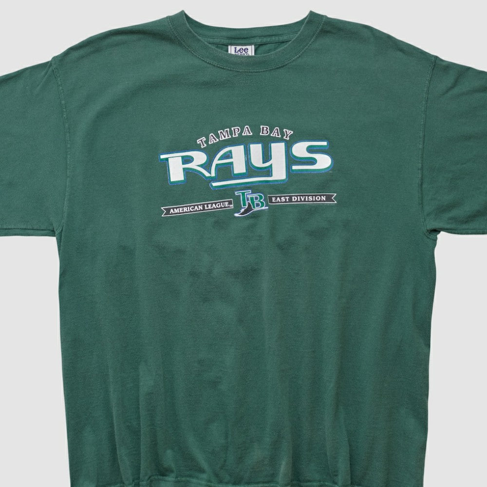 Tampa Bay Rays Lee Sport T-shirt - Green - Vintage T-shirts