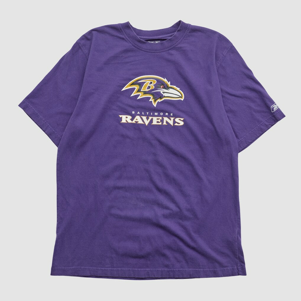 Baltimore Ravens Reebok 2000s T-shirt - Purple T-shirts