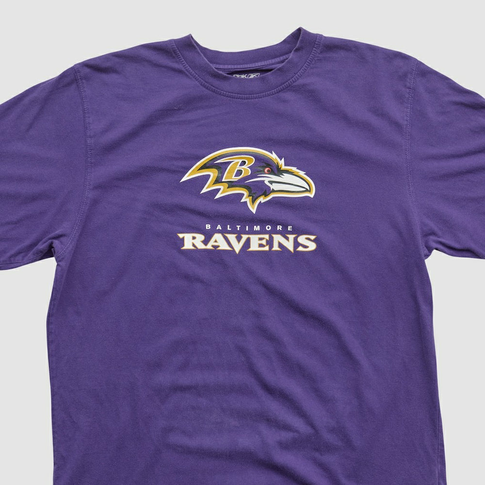 Baltimore Ravens Reebok 2000s T-shirt - Purple T-shirts