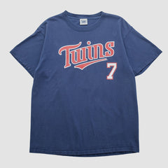 Minnesota Twins Lee Sport 2000s T-shirt - Navy - Vintage T-shirts