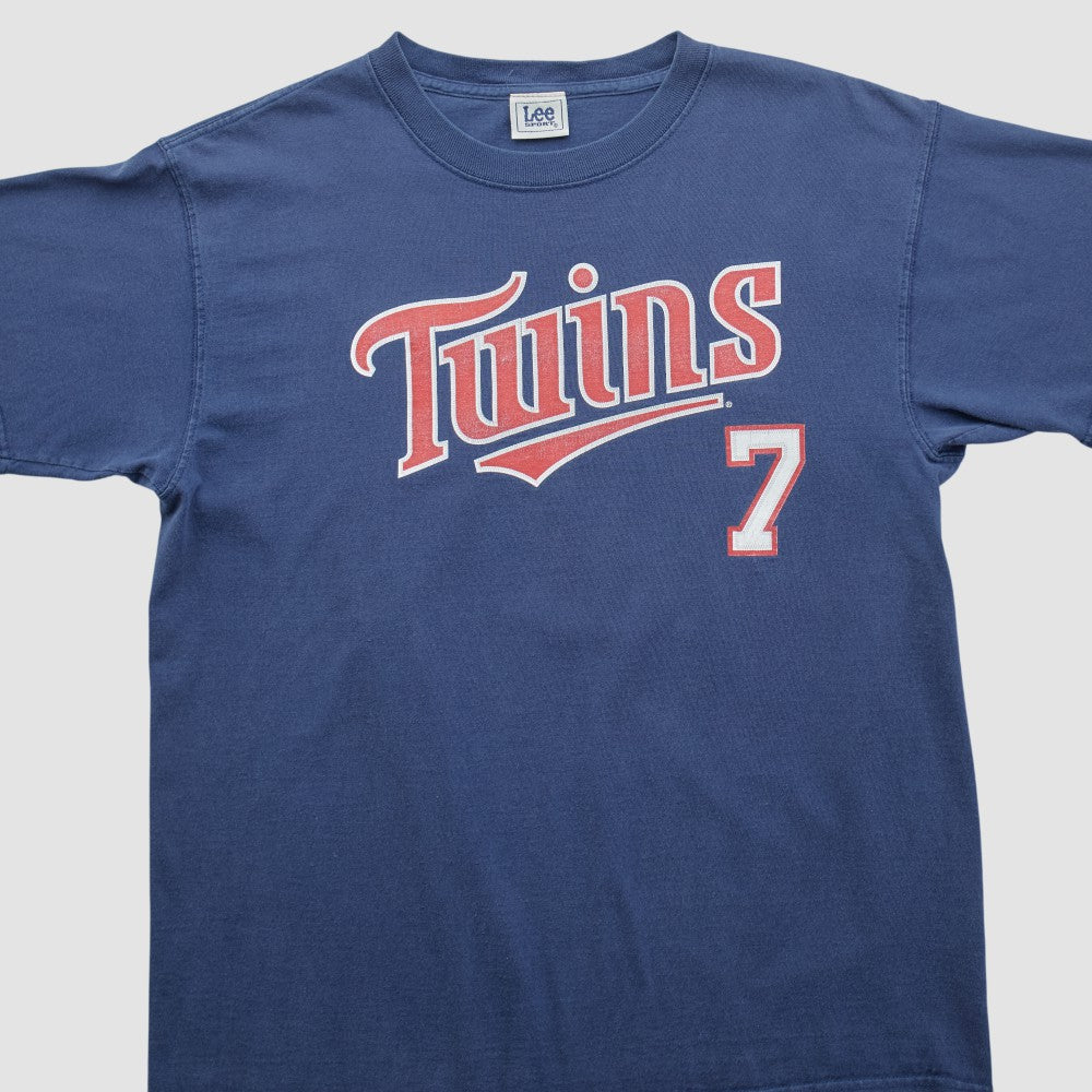 Minnesota Twins Lee Sport 2000s T-shirt - Navy - Vintage T-shirts