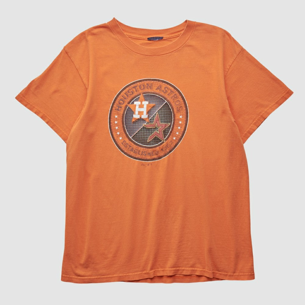 Houston Astros 2000s T-shirt - Orange - Vintage T-shirts