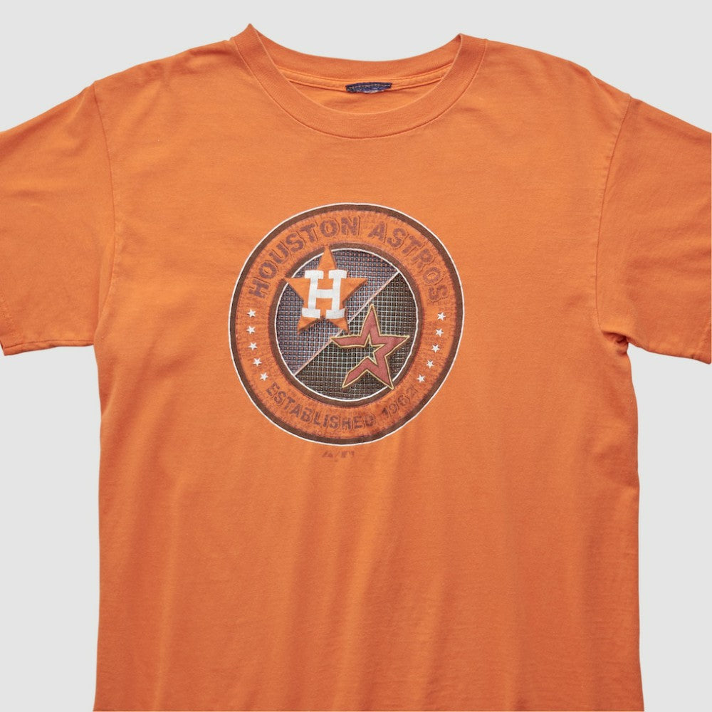 Houston Astros 2000s T-shirt - Orange - Vintage T-shirts