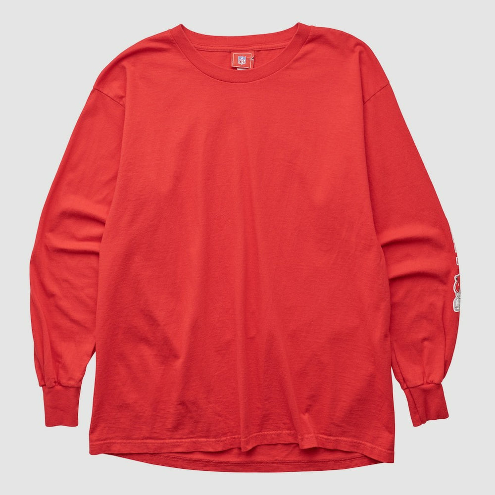 Kansas City Chiefs NFL 2000s Long Sleeve T-shirt - Red T-shirts