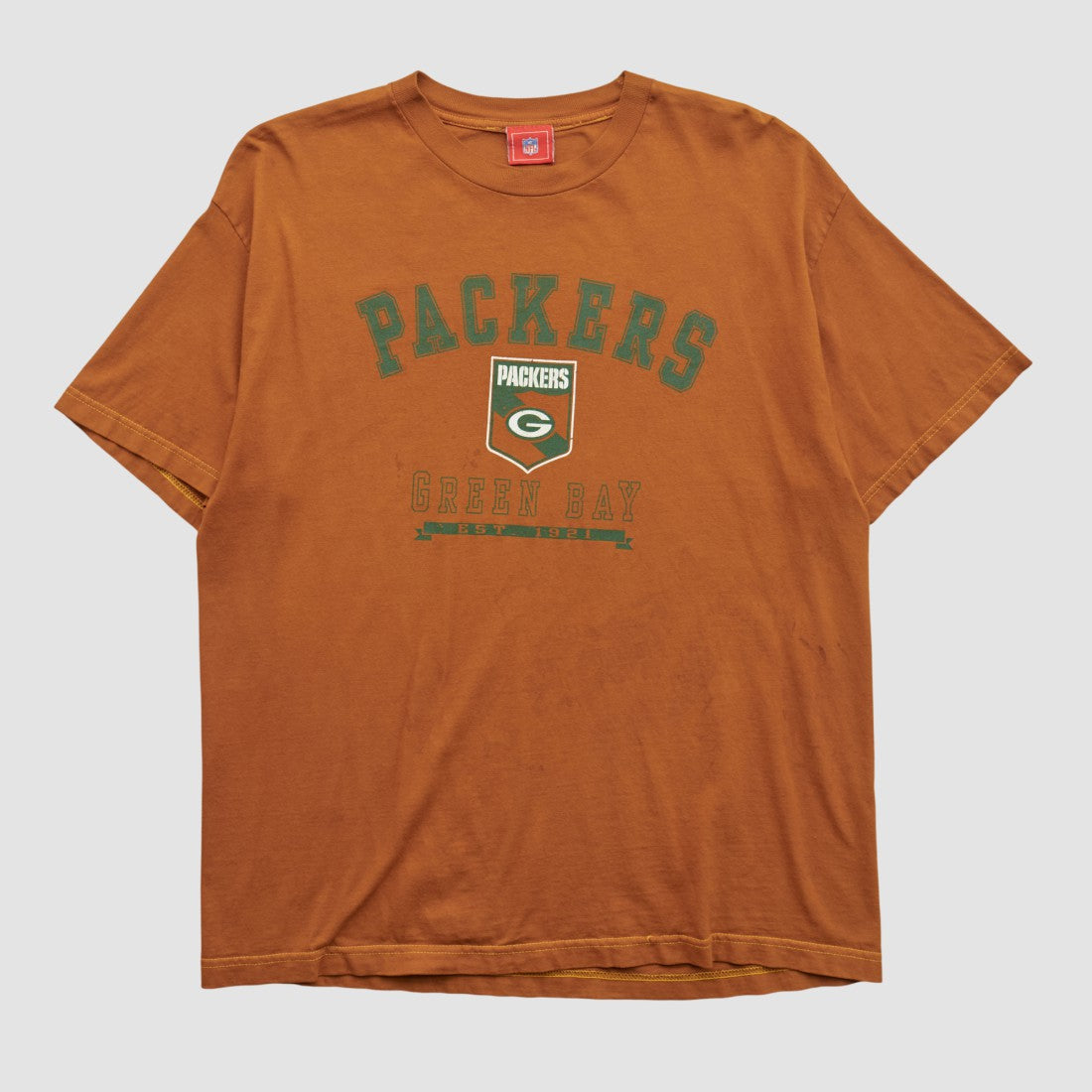 Green Bay Packers NFL 2000s T-shirt - Clay T-shirts