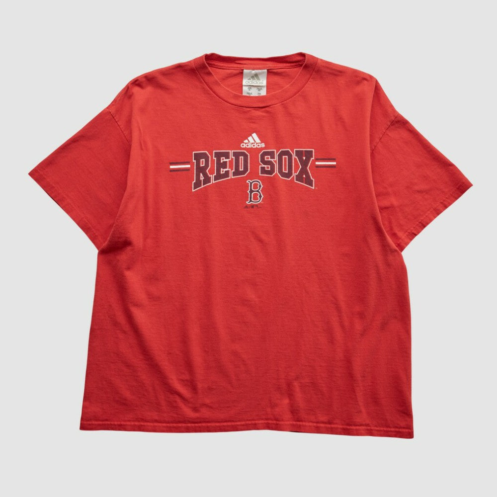 Boston Red Sox Adidas 2000s T-shirt - Red - Vintage T-shirts