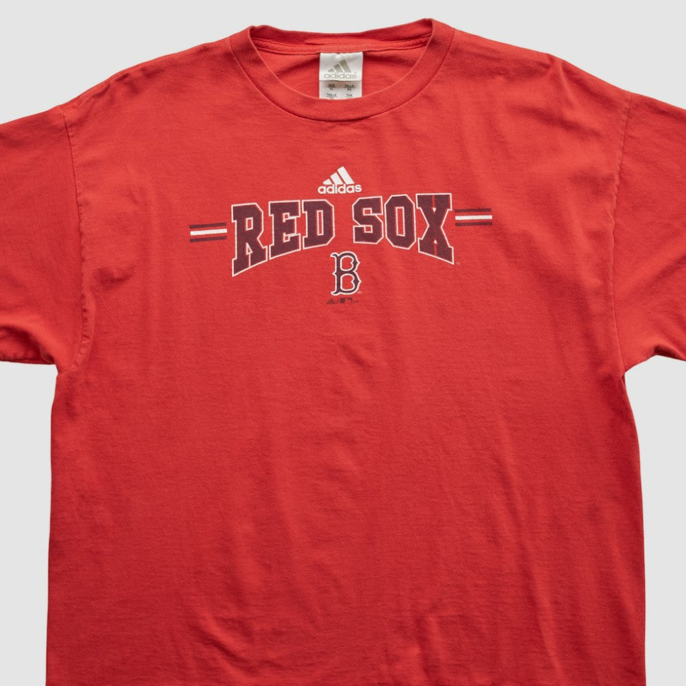 Boston Red Sox Adidas 2000s T-shirt - Red - Vintage T-shirts