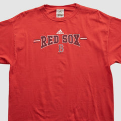 Boston Red Sox Adidas 2000s T-shirt - Red - Vintage T-shirts