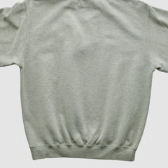 Pittsburgh Steelers Lee Sport 90s 1/4 Zip Sweatshirt - Heather Gray Sweatshirts