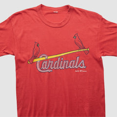 St. Louis Cardinals 80s T-shirt - Red - Vintage T-shirts