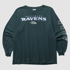 Baltimore Ravens NFL 2000s Long Sleeve T-shirt - Black T-shirts