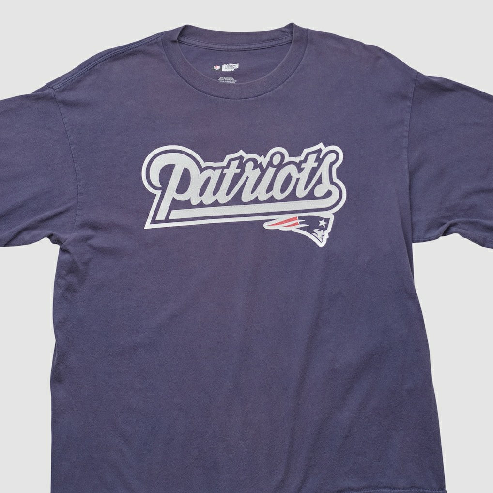 New England Patriots NFL 2000s Long Sleeve T-shirt - Navy T-shirts
