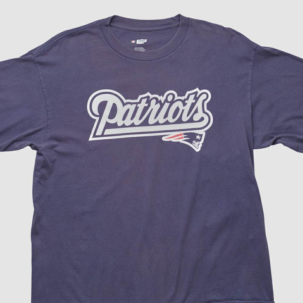 New England Patriots NFL 2000s Long Sleeve T-shirt - Navy T-shirts