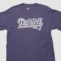 New England Patriots NFL 2000s Long Sleeve T-shirt - Navy T-shirts